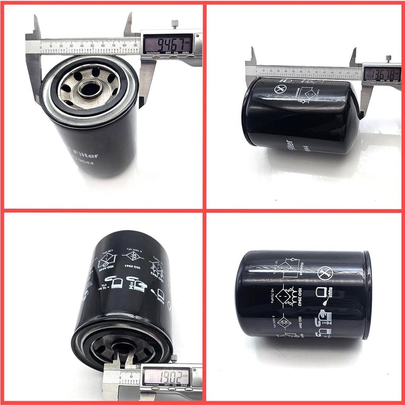 dertgmlm Oil Filter T19044 Fits For John Deere 1020 1030 2030 2120 2130 2140 2840 820 Tractor AR58956 T-19044T - Image 2